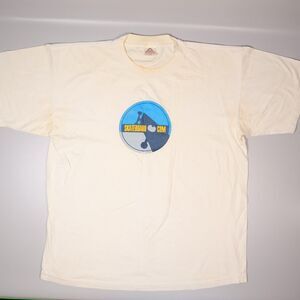 Vintage Skateboard.com White T-Shirt Y2K Skate Mens Size XL